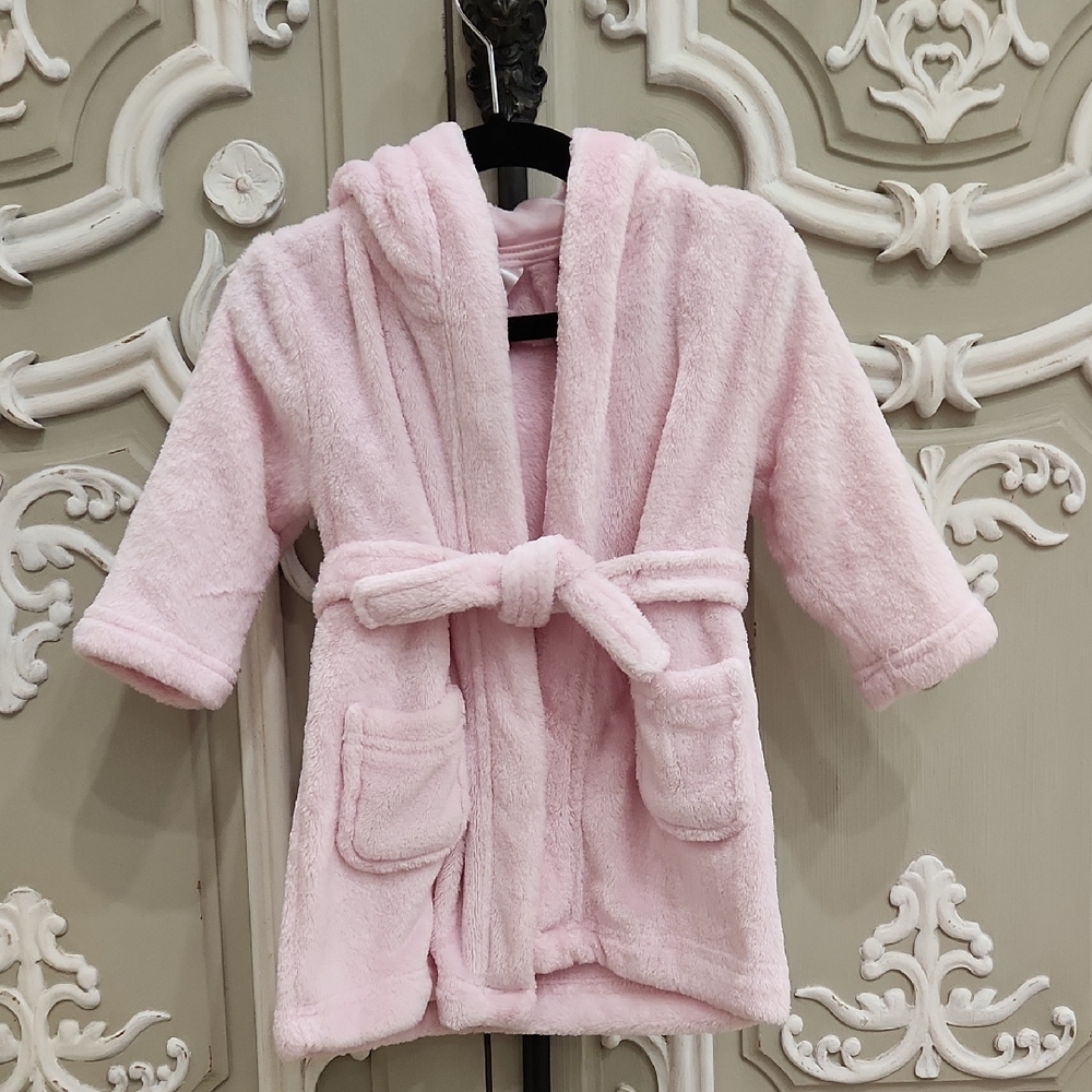 Target Girls Pink Kids Pajamas Robe Size 0/ 6 - 12 Months